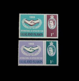 Falkland Islands Scott #156-157 Set Mint Never Hinged