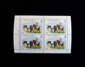 Falkland Islands Scott #254A Booklet Pane of 4 Mint Never Hinged