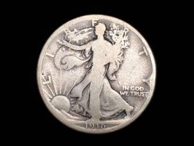 1916 Walking Liberty Silver Half Dollar Good+ 10126