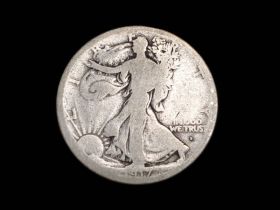 1917-S Obverse Walking Liberty Silver Half Dollar AG 30126
