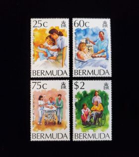 Bermuda Scott #685-688 Set Mint Never Hinged