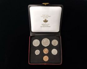 1975 Royal Canadian Mint 7 Coin Set