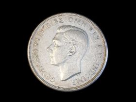 Australia 1937 Silver Crown XF KM #34 3107020
