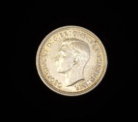 Australia 1942-D Silver 3 Pence UNC KM #37 3807020
