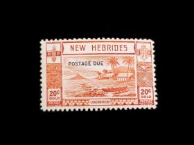 New Hebrides British Scott #J8 Mint Never Hinged