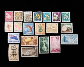 New Zealand Scott #333-352 Short Set Mint Never Hinged