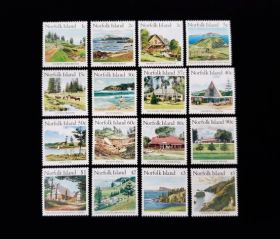 Norfolk Island Scott #401-416 Set Mint Never Hinged