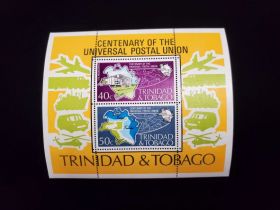Trinidad & Tobago Scott #244A Sheet of 2 Mint Never Hinged