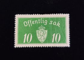 Norway Scott #O12 Mint Never Hinged