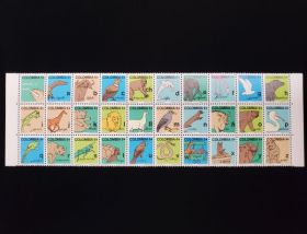 Colombia Scott #879 Block of 30 Mint Never Hinged