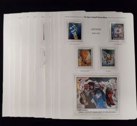 Grenada Scott #1481-1490 Set of 40 & Set of 10 Sheets MNH