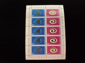 Romania Scott #2416-2417 Sheet of 10 Mint Never Hinged