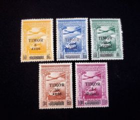 Timor Scott #C10-C14 Set Mint Never Hinged