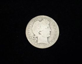1905-O Barber Silver Quarter AG 30911