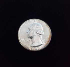1949-D Washington Silver Quarter Brilliant UNC
