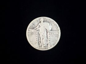 1927 Standing Liberty Silver Quarter VG 60913