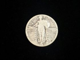 1929 Standing Liberty Silver Quarter VG 80913
