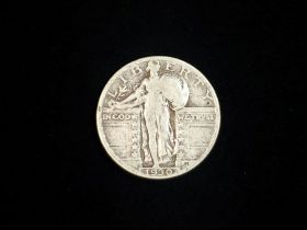 1930 Standing Liberty Silver Quarter VG 100913
