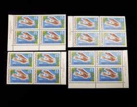 Canada Scott #494 Matched Plate Block Set Mint Never Hinged