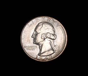1949-D Washington Silver Quarter Uncirculated 30507
