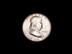 1948 Franklin Silver Half Dollar Brilliant Uncirculated 40507