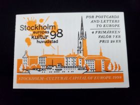 Sweden Scott #2288A Complete Booklet Mint Never Hinged