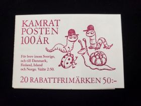 Sweden Scott #1952A Complete Booklet Mint Never Hinged