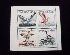 Sweden Scott #1978A Booklet Pane of 4 Mint Never Hinged