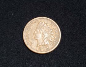 1892 Indian Head Cent VF+ 5022