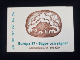 Sweden Scott #2237A Complete Booklet Mint Never Hinged