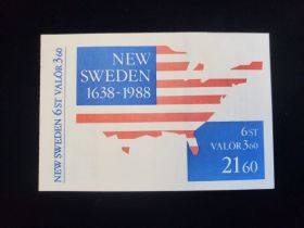 Sweden Scott #1677A Complete Booklet Mint Never Hinged