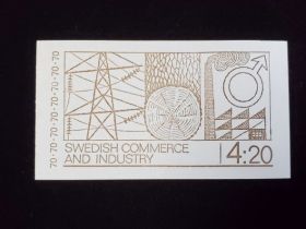 Sweden Scott #866A Complete Booklet Blue Mint Never Hinged