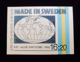 Sweden Scott #1501A Complete Booklet Mint Never Hinged