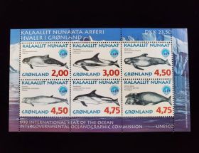Greenland Scott #334A Sheet of 6 Mint Never Hinged