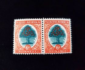 South Africa Scott #60 Pair Mint Never Hinged