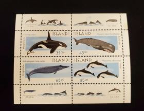 Iceland Scott #876A Sheet of 4 Mint Never Hinged
