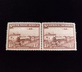 South West Africa Scott #110 Pair Mint Never Hinged