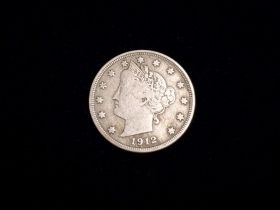 1912-D Liberty Nickel VF 140223