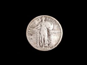 1924 Standing Liberty Silver Quarter VF+ 6036