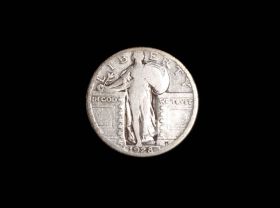 1928 Standing Liberty Silver Quarter Good+ 15036