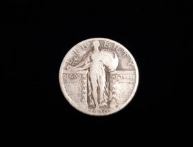 1930 Standing Liberty Silver Quarter VG+ 21036