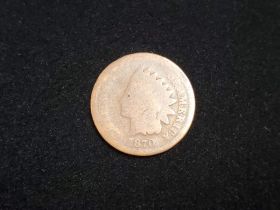 1870 Indian Head Cent AG 5037