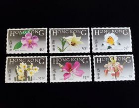 Hong Kong Scott #451-456 Set Mint Never Hinged