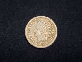 1862 Indian Head Cent Good+ 70317