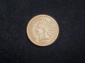 1862 Indian Head Cent Fine+ 100317