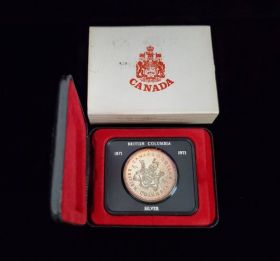 Canada 1971 Royal Canadian Mint Specimen Silver Dollar Set