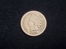 1863 Indian Head Cent Good+ 120317