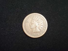 1864 Indian Head Cent Good+ 180317