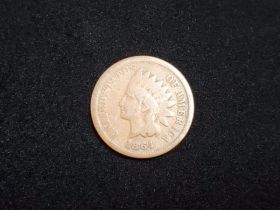 1864 Indian Head Cent VG 190317