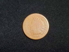 1867 Indian Head Cent AG 20321